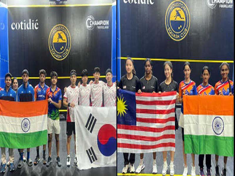 India’s boys’ and girls’ World Junior Squash Team quarterfinal match ends in a close defeat.