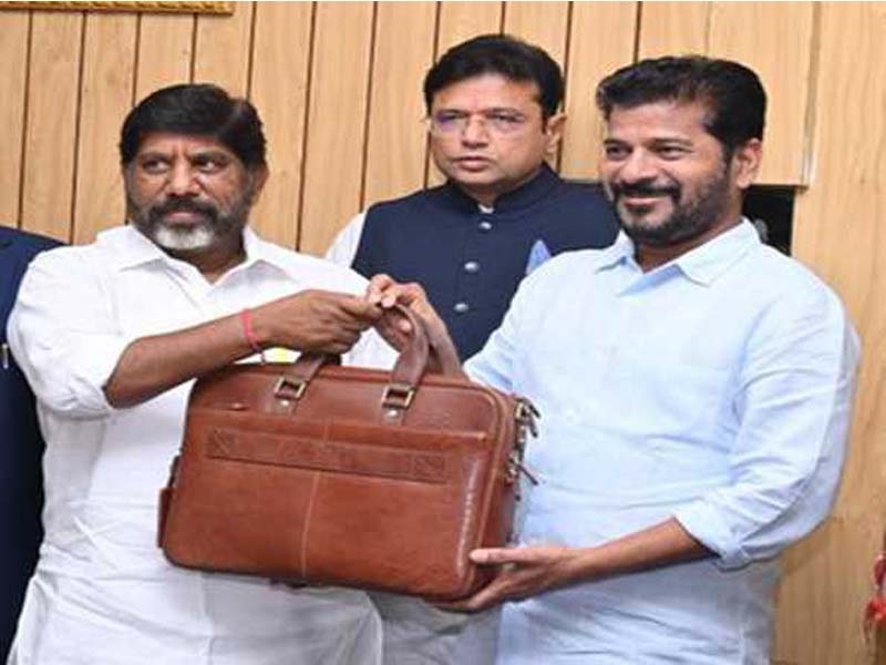 Budget for Telangana state is presented at Rs 2.91 lakh crore for 2024–2025.