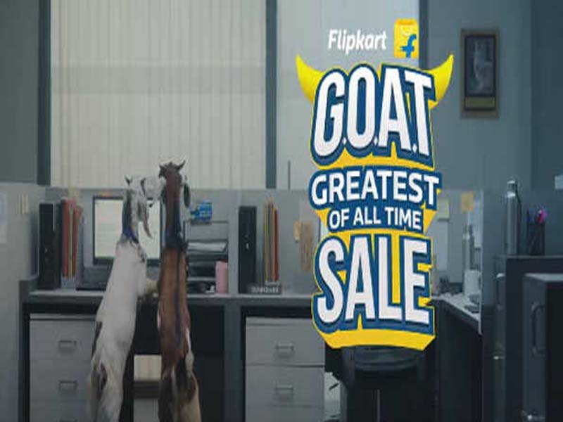 Flipkart announces the launch of its very first G.O.A.T. sale.
