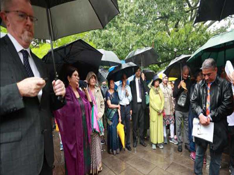 India criticizes Canada for permitting the exaltation of terrorist crimes.