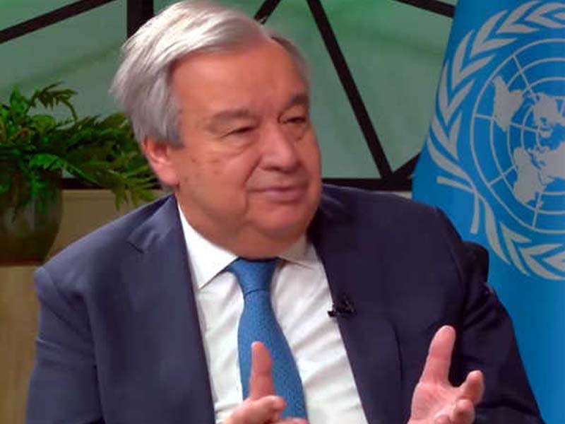 The head of the UN demands further action to shield kids from human trafficking