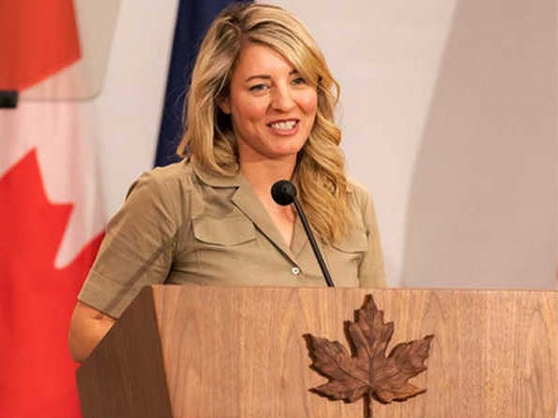 FM in Canada Joly visiting China for two days