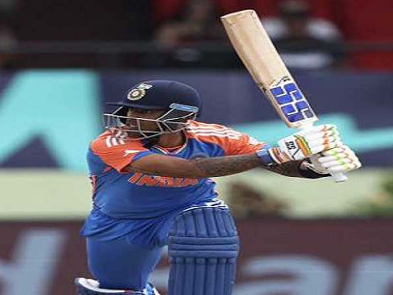 In a T20I blitzkrieg, Surya smashes records and scores sixes.