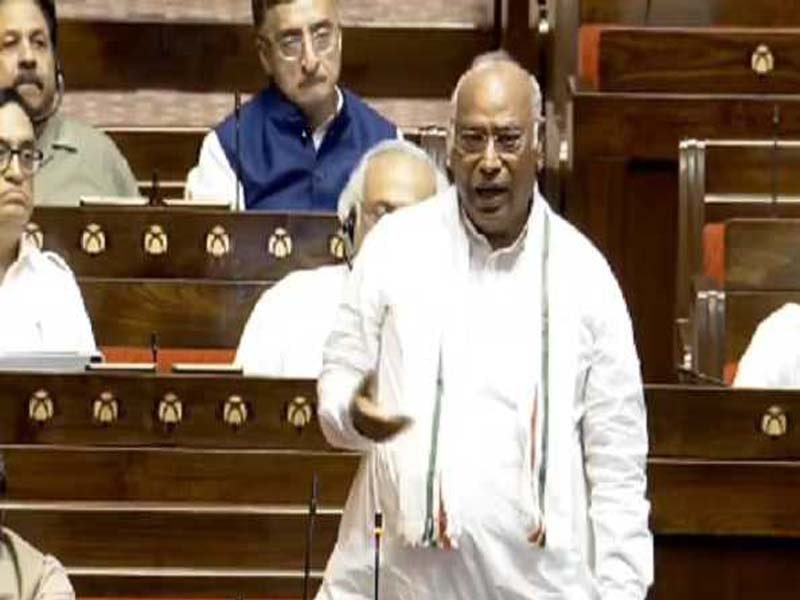 Members of the INDIA bloc will demonstrate against the ‘discriminatory’ budget: Kharge in RS