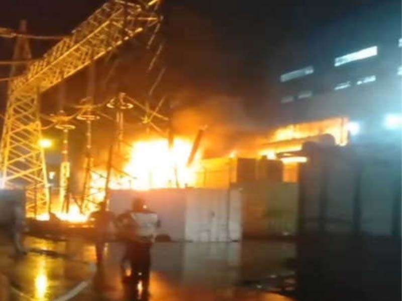 In Telangana, a fire breaks out at BTPS.