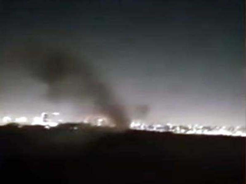 U.S. forces’ airbase in western Iraq is targeted by rockets.