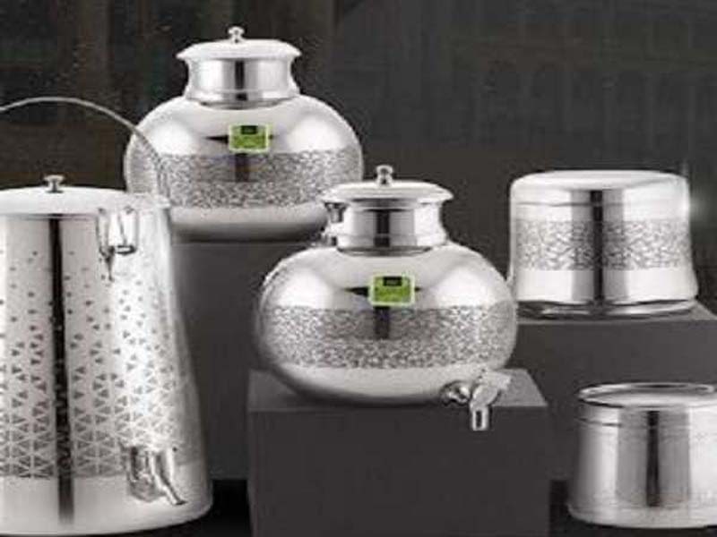 BIS compliance is required for aluminum and stainless steel utensils.