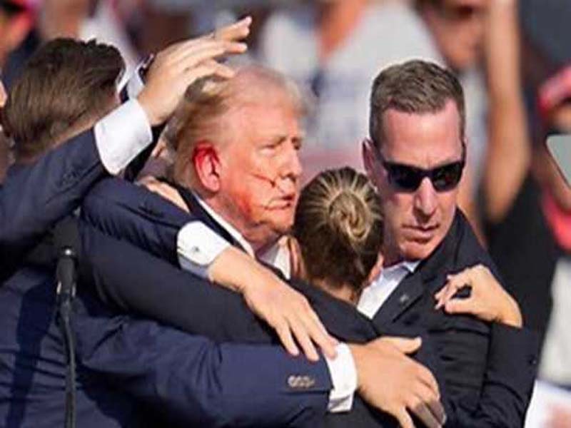 Cong denounces attempt on the life of former US President Trump