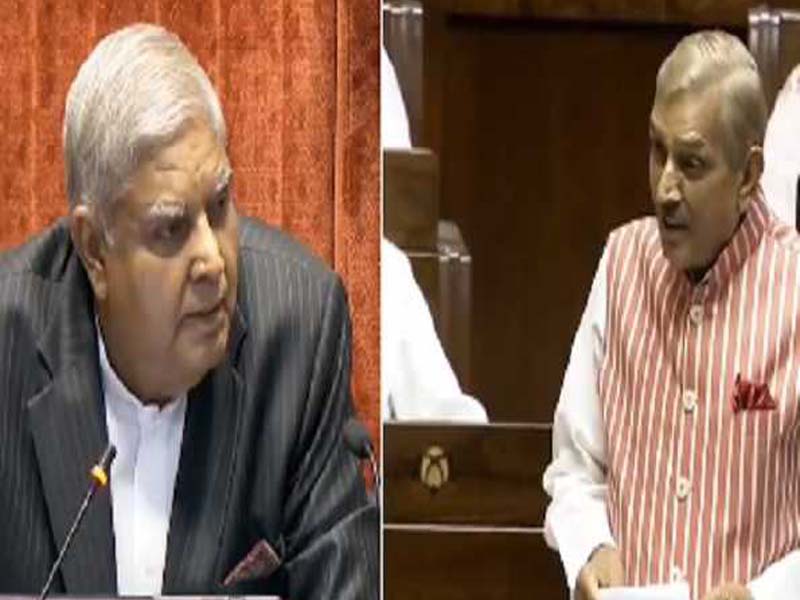 LoP Kharge and RS Chairman Dhankhar argue verbally