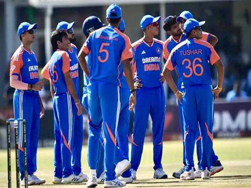 India wins thanks to Mukesh Kumar’s 4-fer and Samson’s fifty.