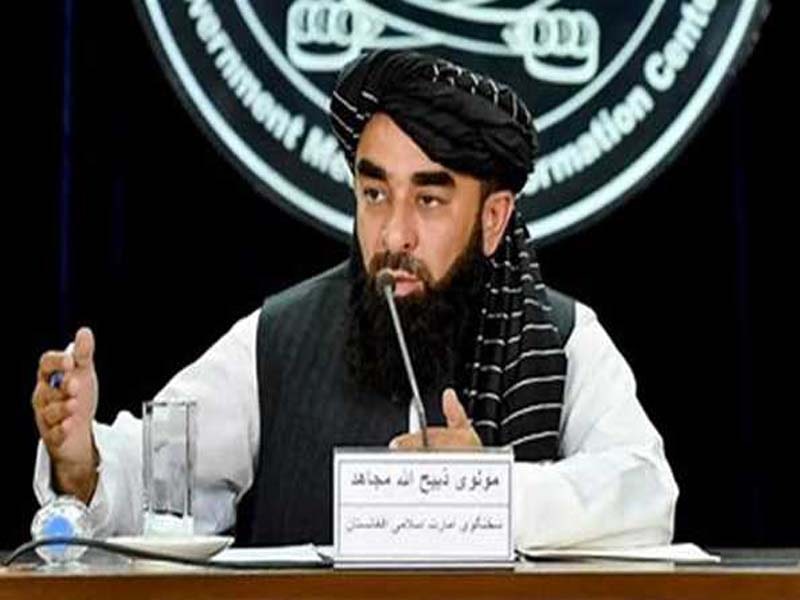 Zabihullah Mujahid, a Taliban spokesman, thanked India for its support at a meeting with a senior Indian official in Doha.