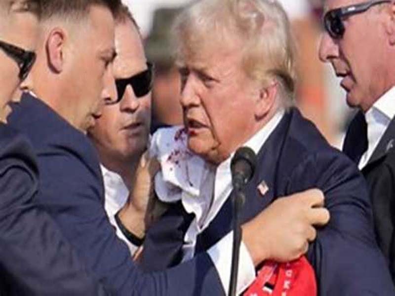 Trump: My right ear’s upper portion was shot through.