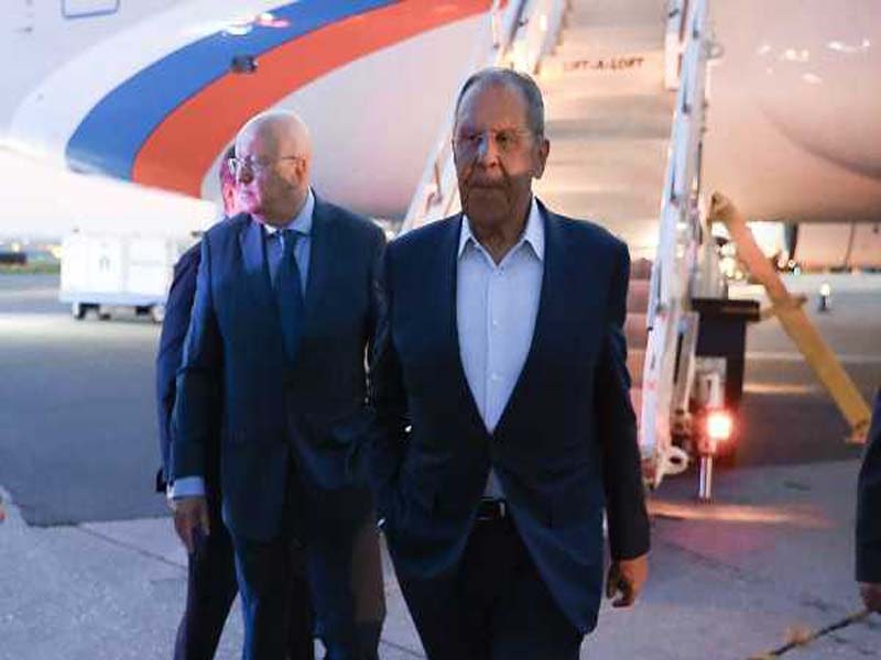 Lavrov travels to New York to take part in UN activities.