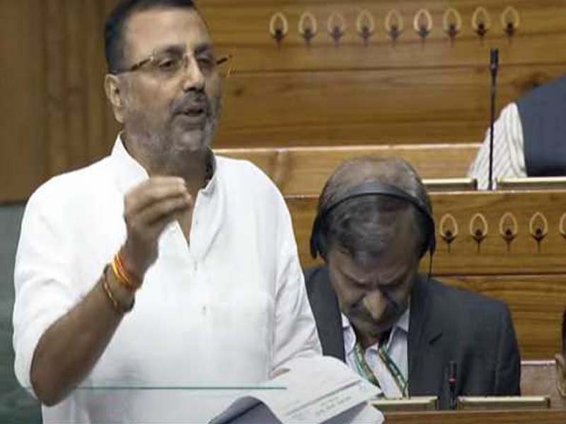 cIt’s concerning that Jharkhand’s tribal population has drastically dereased: Dubey, Nishikant