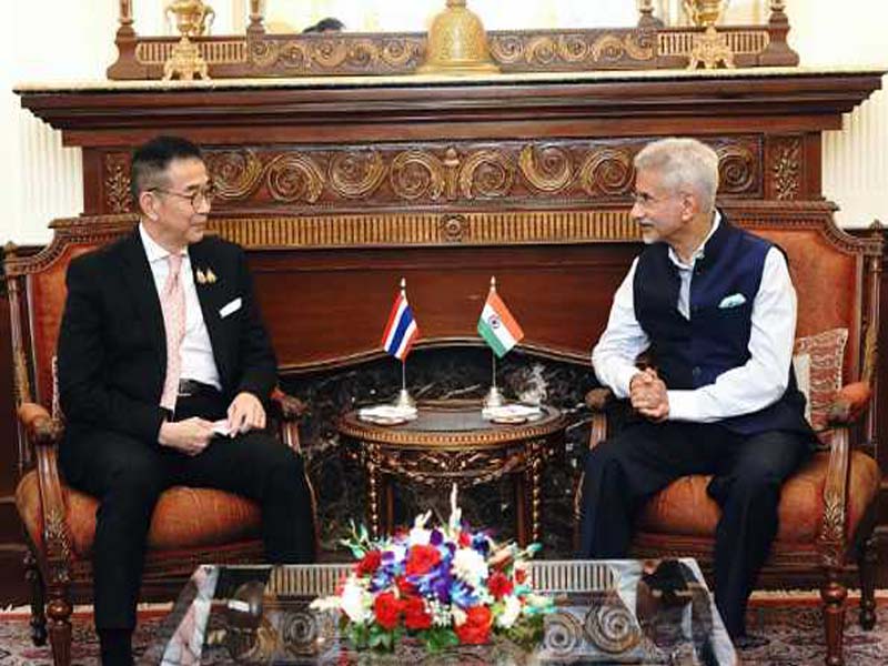 Talks between EAM Jaishankar and a visiting Thai FM