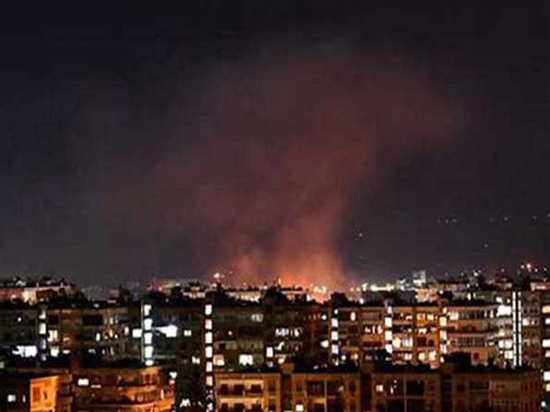 Israeli assault hits the capital of Syria