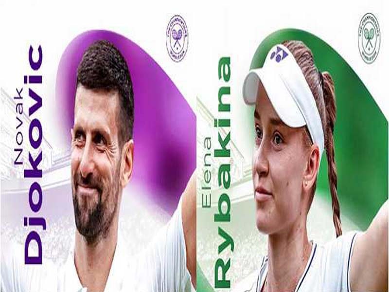 Djokovic and Rybakina advance to the Wimbledon semifinals