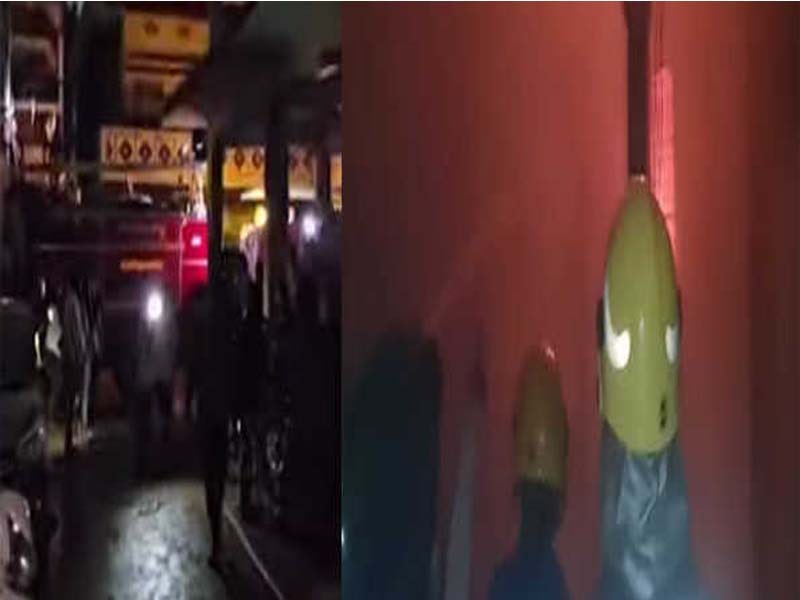 Hyd: Serious fire at furniture godown injures six people.