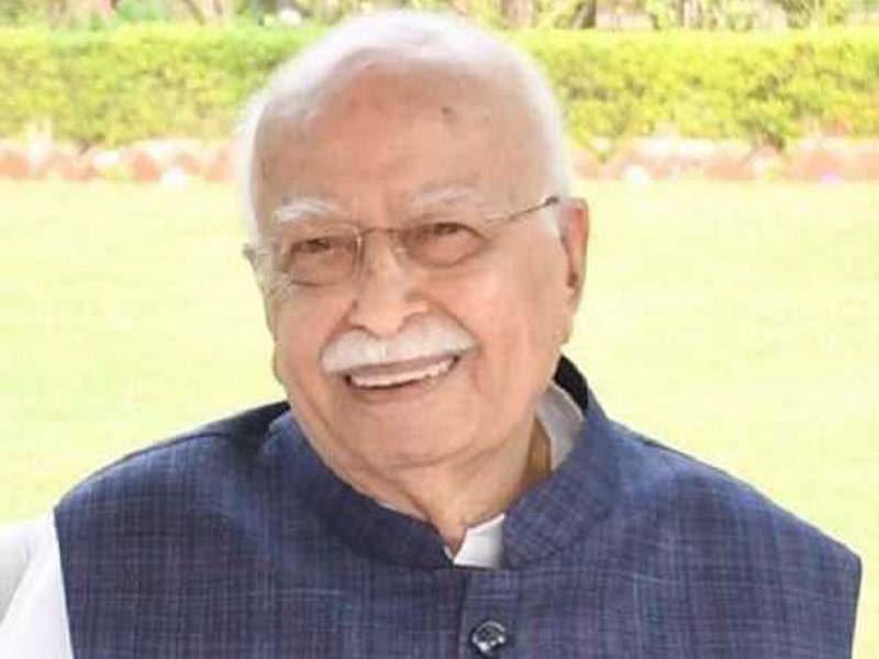 Advani was once more admitted to the hospital.