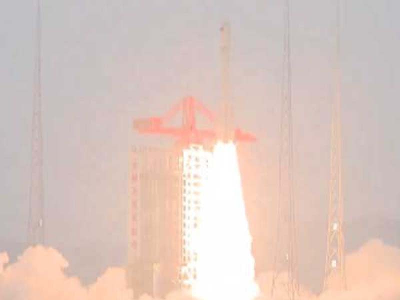 China introduces a new satellite group with success.