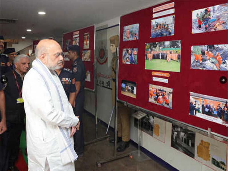 NDRF jawans’ habit of conquering makes them excellent individuals and forces alike: Shah