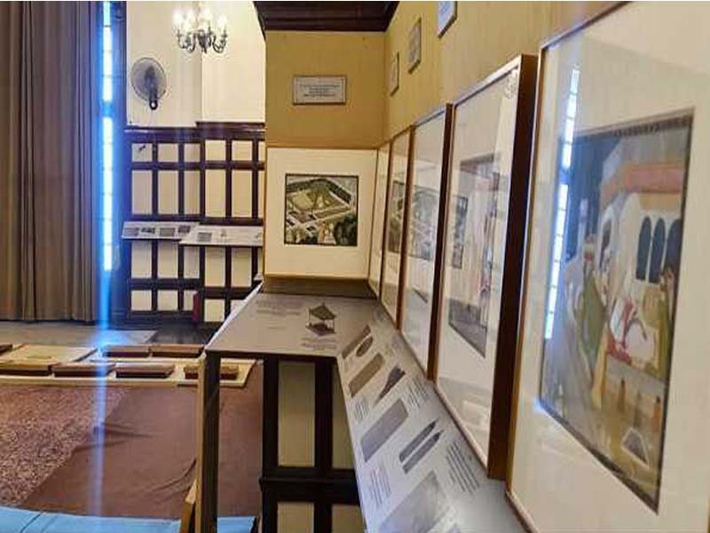 Reframing priceless artwork and paintings by highly skilled professionals is being done at Jammu’s Amar Mahal museum.