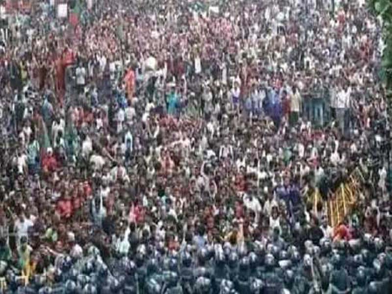 Students in Bangladesh are protesting the government job quota system.