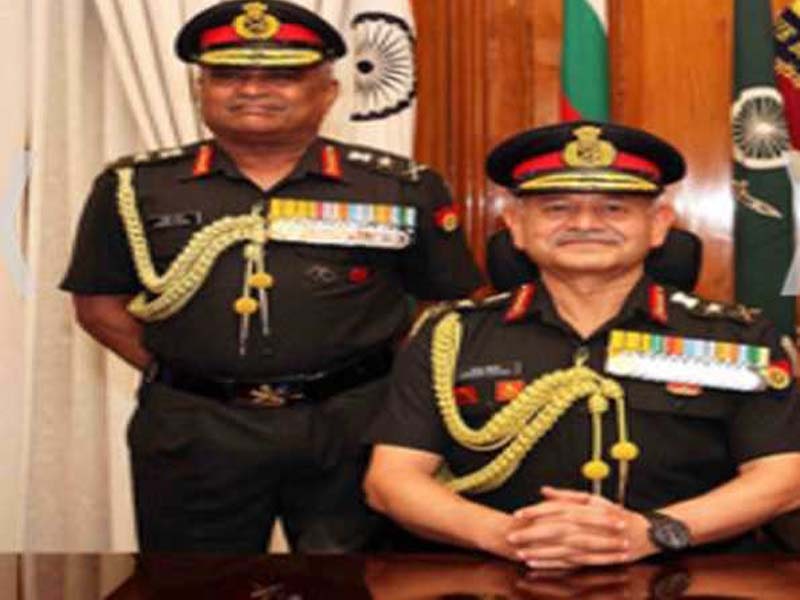 As the new Army Chief, General Upendra Dwivedi assumes command.
