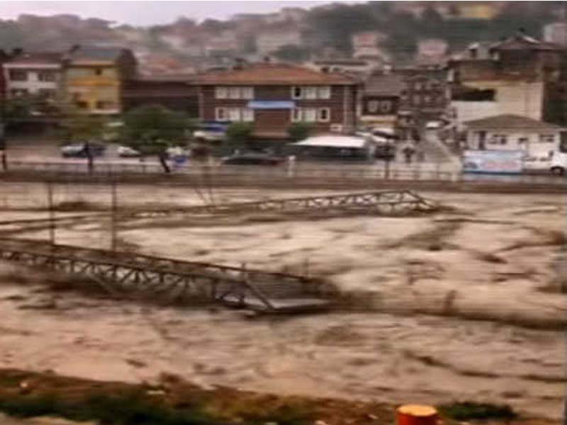 Thousands were evacuated from China after a dam collapsed.