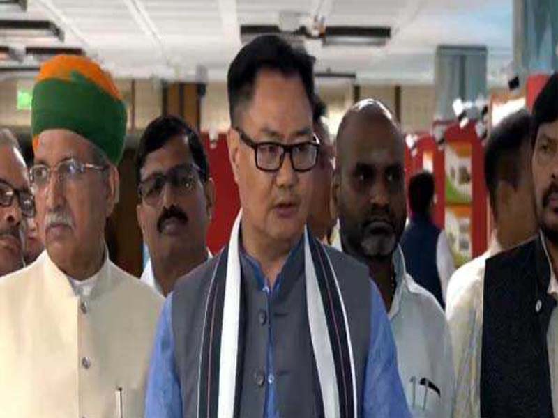 The smooth operation of the House is everyone’s responsibility: Rijiju