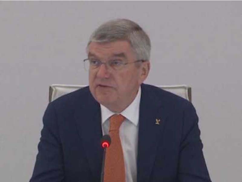 Paris 2024 is the stage, according to IOC President Bach.
