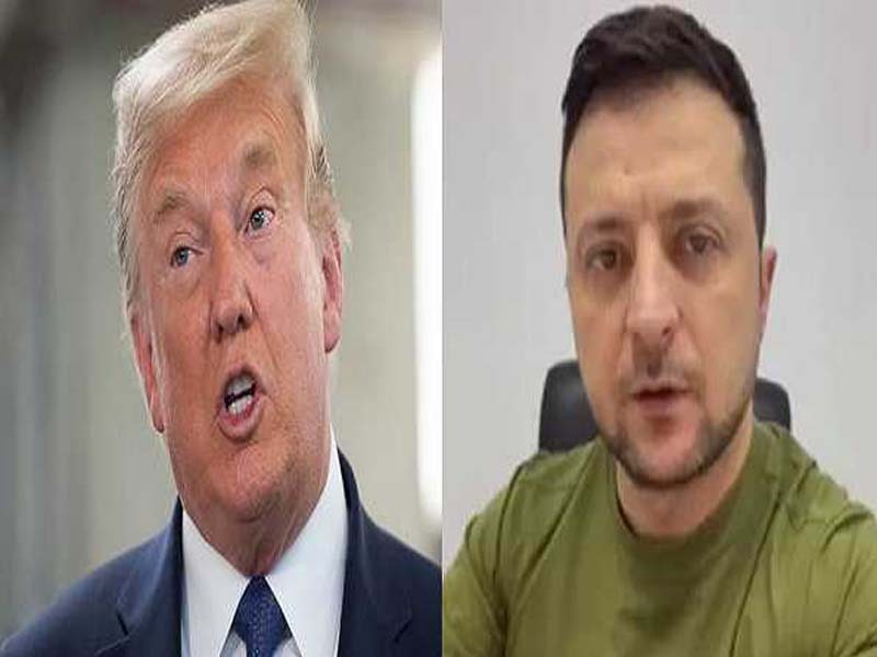 Zelenskyy said he and Trump agreed to talk about Ukraine.