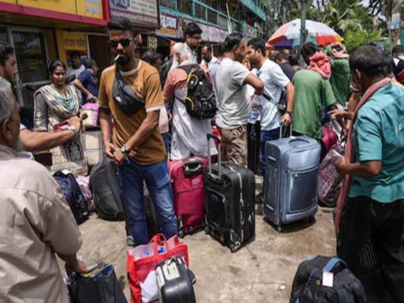 After fleeing violence-hit Bangladesh, 4,500 Indian students returned, along with 500 from Nepal and 38 from Bhutan.