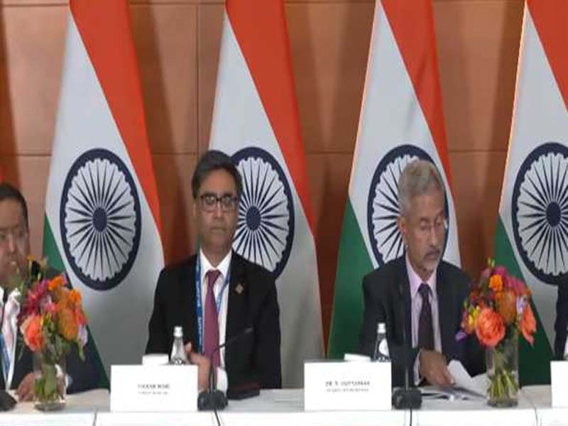 India merely abides by UN sanctions; it does not impose any of its own: EAM on the Western sanctions against Russia