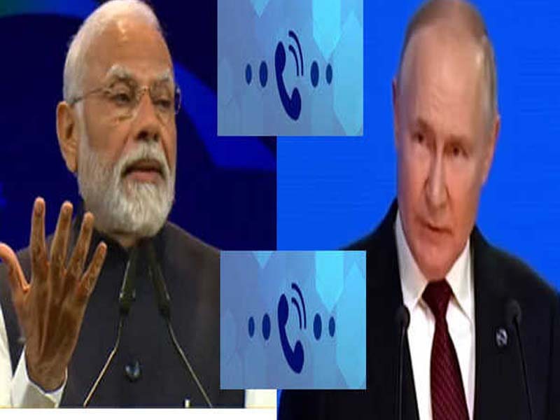 Putin and PM Modi spoke about the turmoil in Ukraine, and PM Modi emphasizes his desire to help find a solution.