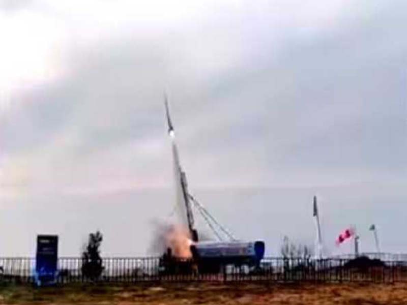 India’s First Reusable Hybrid Rocket, Rhumi-1, successfully launched
