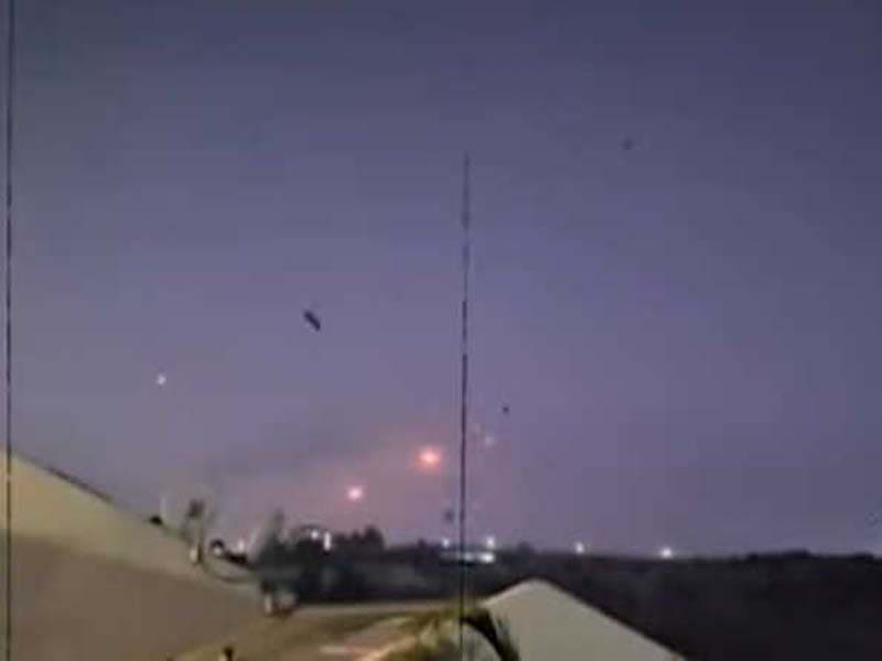 Over 320 rockets were reportedly fired at Israeli army positions by Hezbollah.
