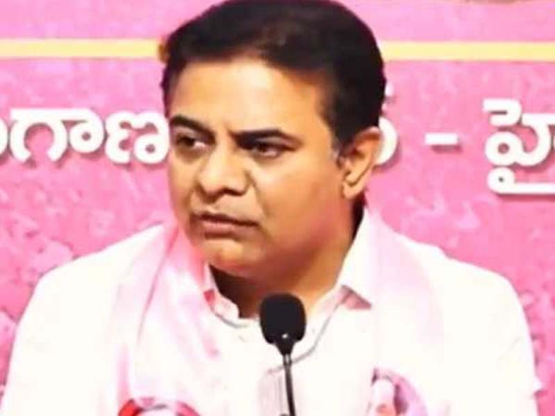 Cong government is accused by KTR of disseminating misleading information on the Sunkisala Project.