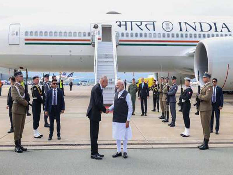 PM Modi makes an official two-day visit to Poland.