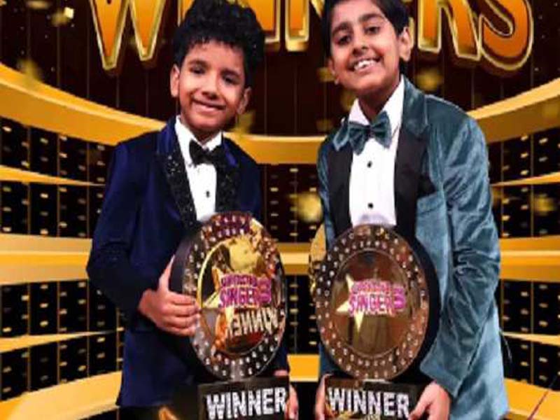Atharv and Avirbhav win the superstar vocalist 3 competition.