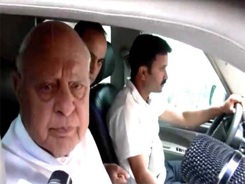 If cross-border terrorism persists in J&K, India would not stand by it: Farooq