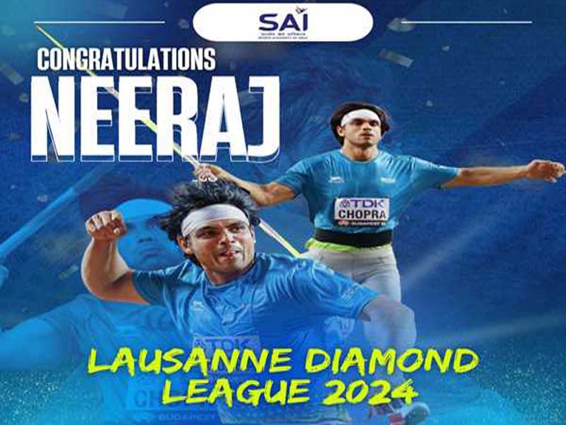 At the Lausanne Diamond League, Neeraj Chopra overcomes physical obstacles to earn silver.