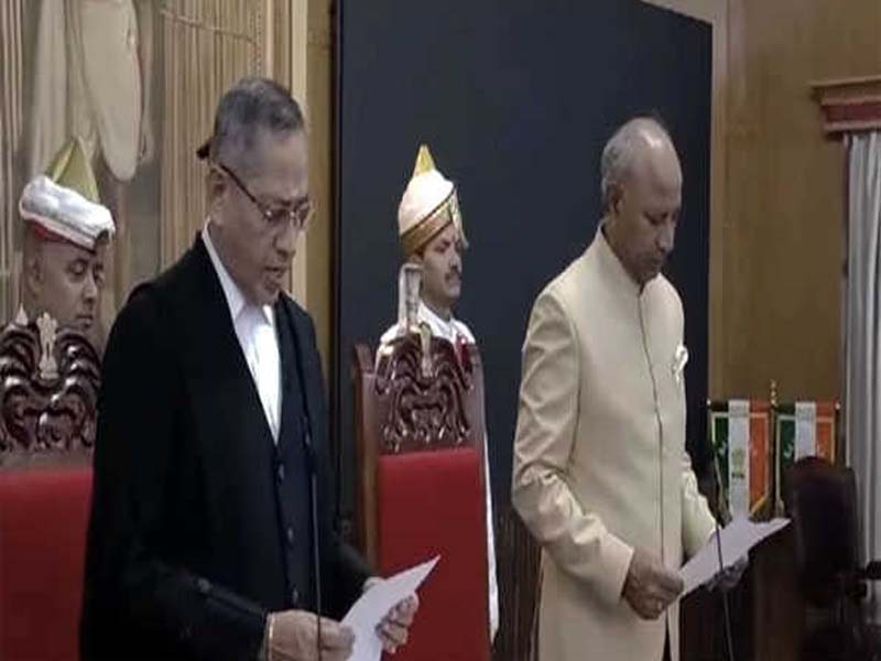 Vijayashankar takes office as governor of Meghalaya