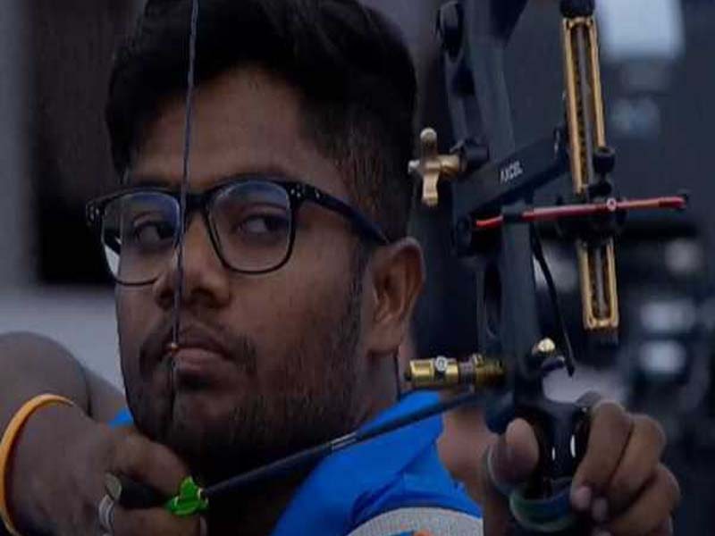 Indian archer Dhiraj Bommadevara exhibits remarkable skill