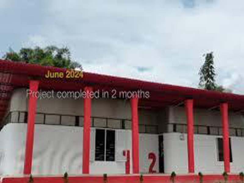 GSS Pachin in Arunachal Pradesh becomes the first 3D-printed school in India.