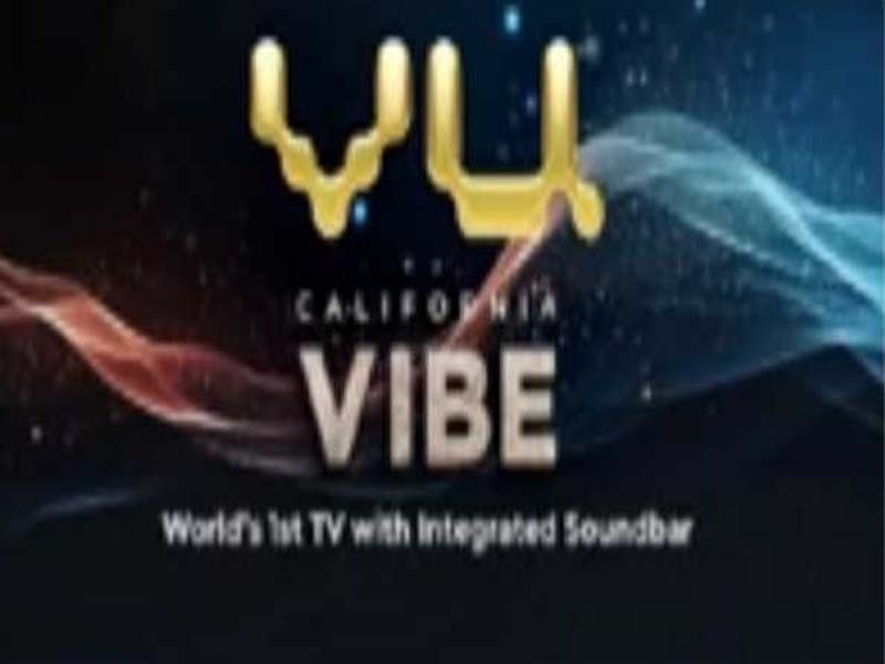 The world’s first TV with an integrated soundbar, the Vu VIBE QLED TV, is released by Vu Televisions.