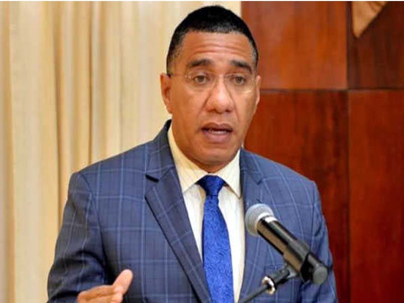 Jamaican prime minister arrives for formal visit to meet with Prime Minister Modi