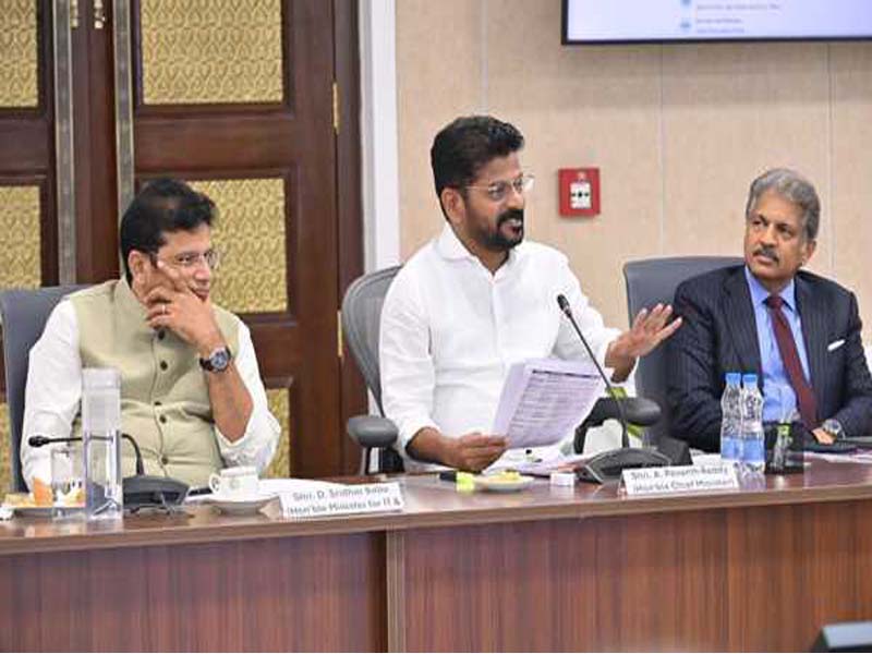 200 acres will be used for Telangana Young India Sports University.