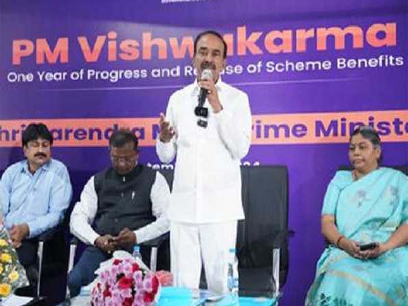 Important step in empowering traditional craftspeople is the PM Vishwakarma scheme: Rajender Etala