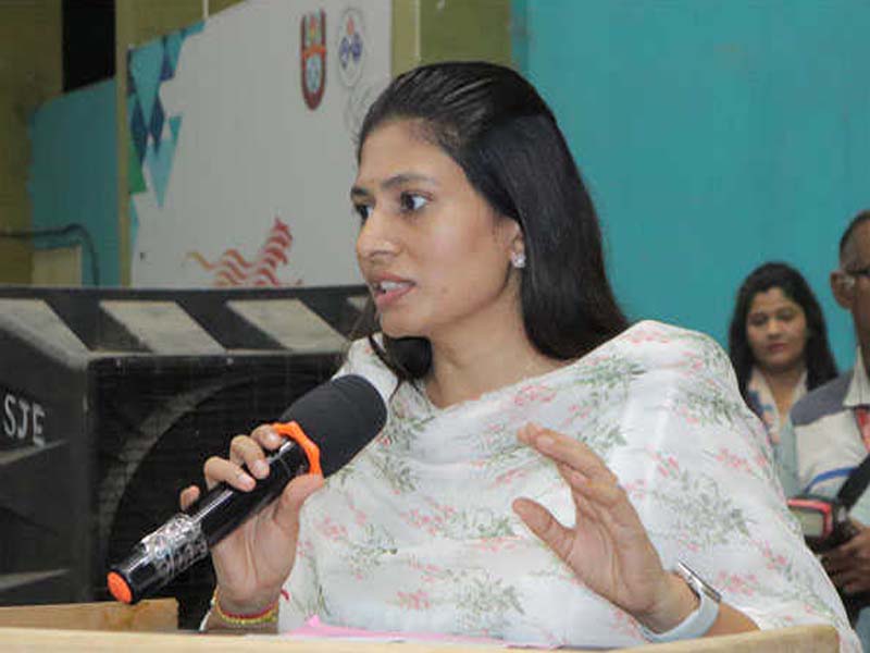 Raksha Khadse, a Union Minister, emphasizes self-defense at the Women’s Judo League